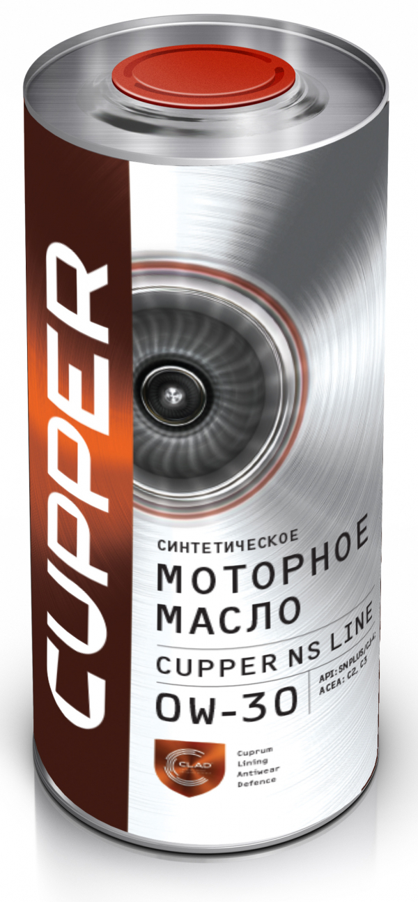 Масло моторное Cupper NSLine 0W30 (PAO+ESTER) 1 л