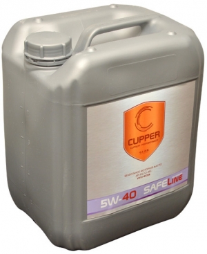 Масло моторное Cupper SAFELine 5W40 (синтетическое VHVI + 15% ESTER) 20л